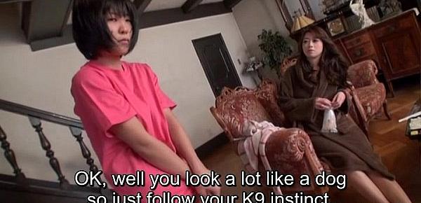  Subtitled Maki Hojo and Saaya Takazawa CFNF femdom hell